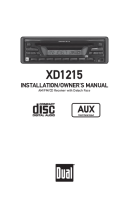 Dual XD-1215-Owners-Manual 